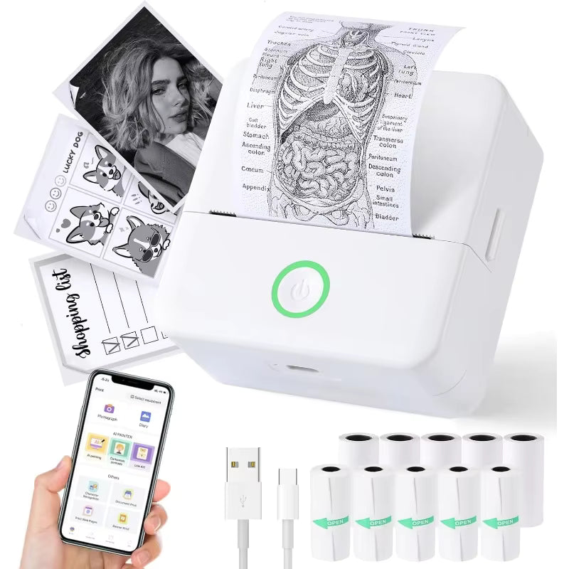 Inkless Sticker Printer